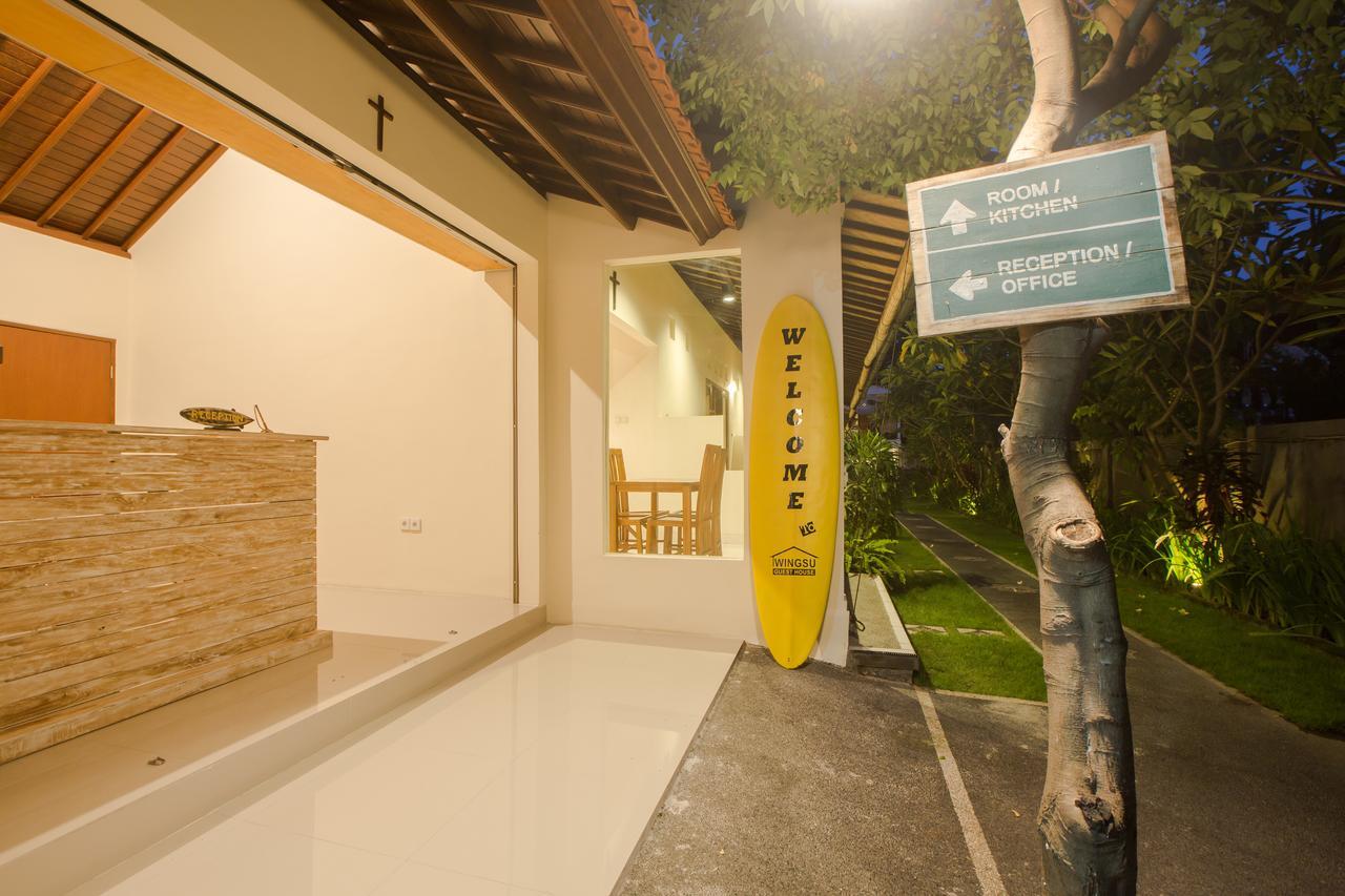 Wingsu Guest House Canggu Esterno foto